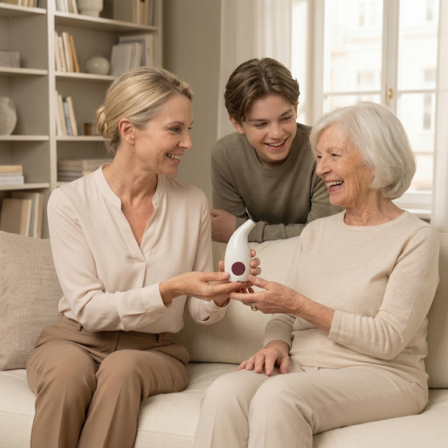 Saltpipe Inhalator aus Keramik ist ein ideales Geschenk für Ihre Lieben