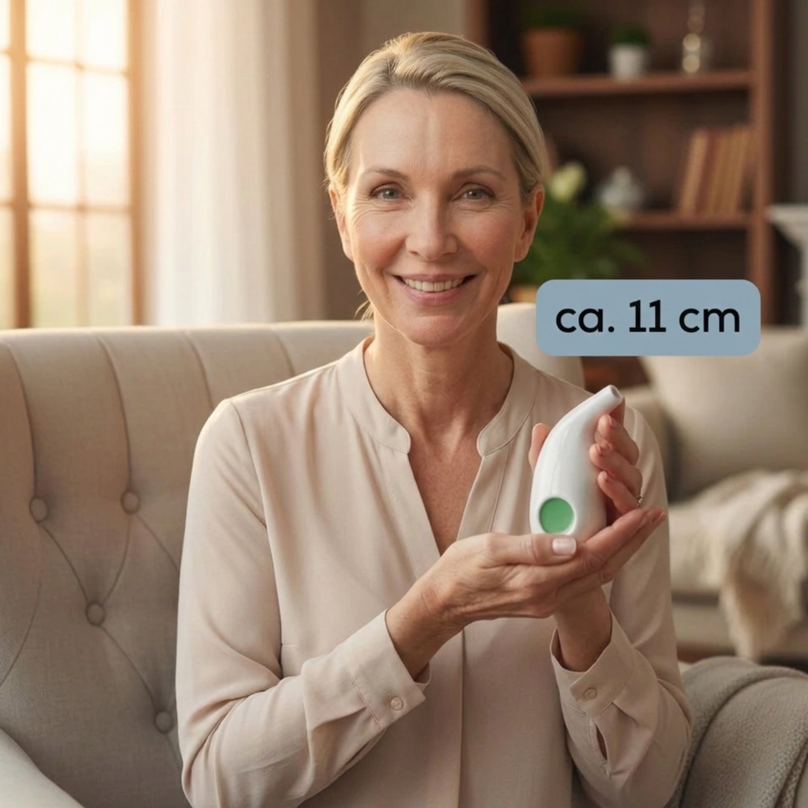 Saltpipe Inhalator aus Keramik ist kompakt und handlich